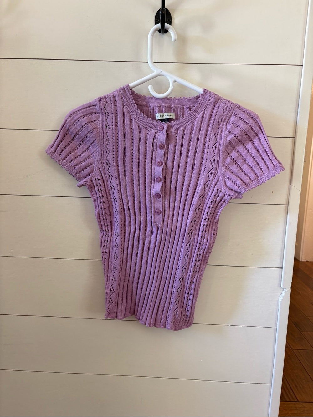 American Eagle knit henley